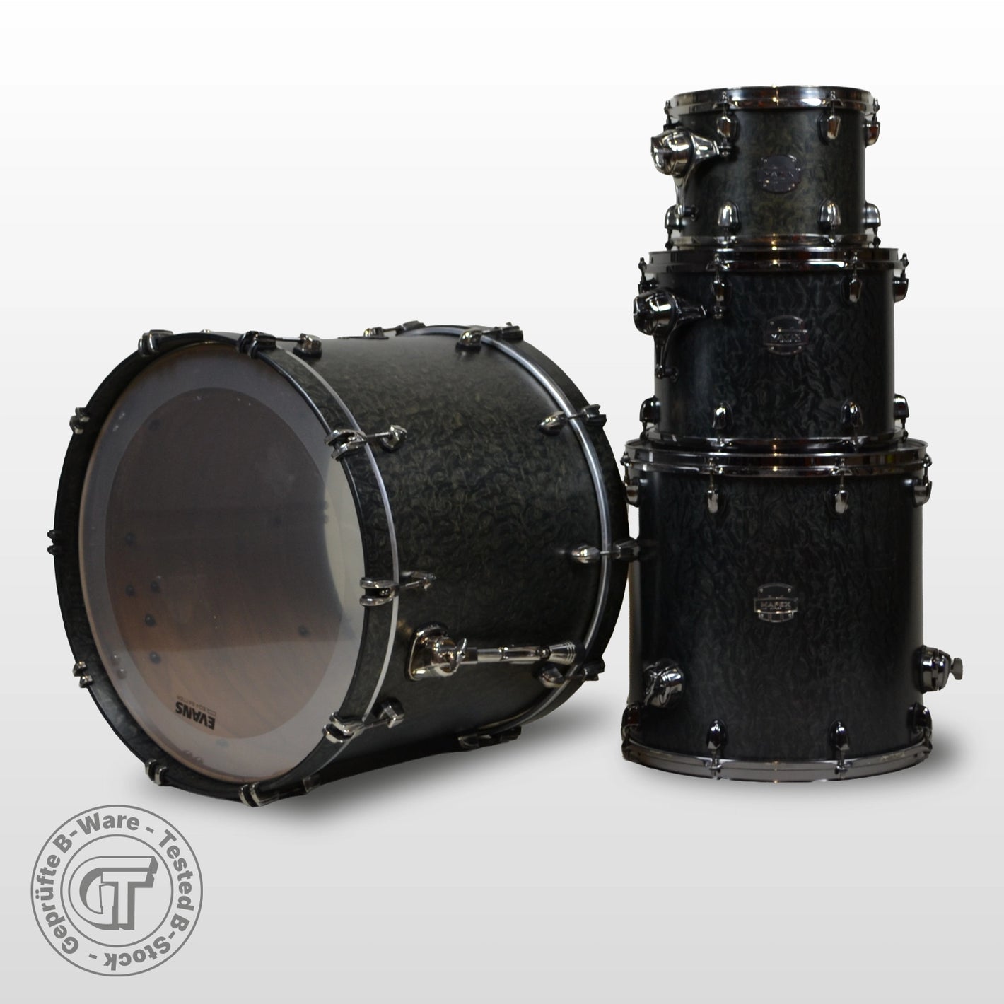 Mapex Saturn IV Exotic Satin Black (22/16/13/10)