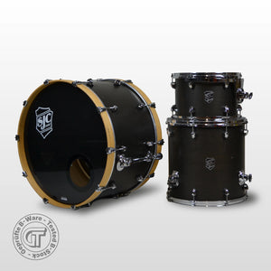 SJC Navigator Maple Shell Midnight Espresso Satin Stain (24/16/13)